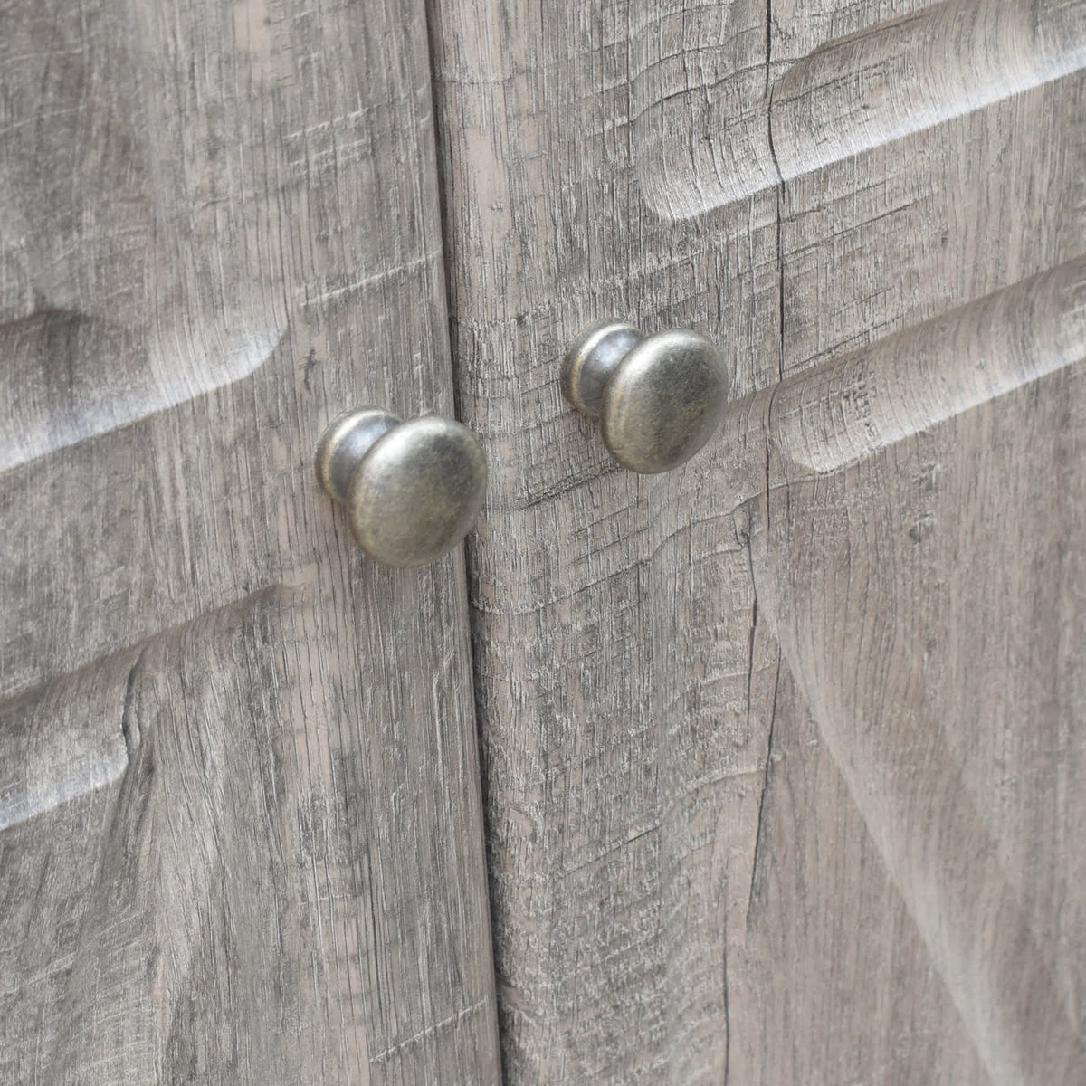 Westwood Bristle Dartboard and 84-in Free-Standing Cabinet - Rustic Gray