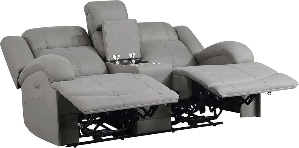 Landwood 3 Piece Power Reclining Living Room Set Gray
