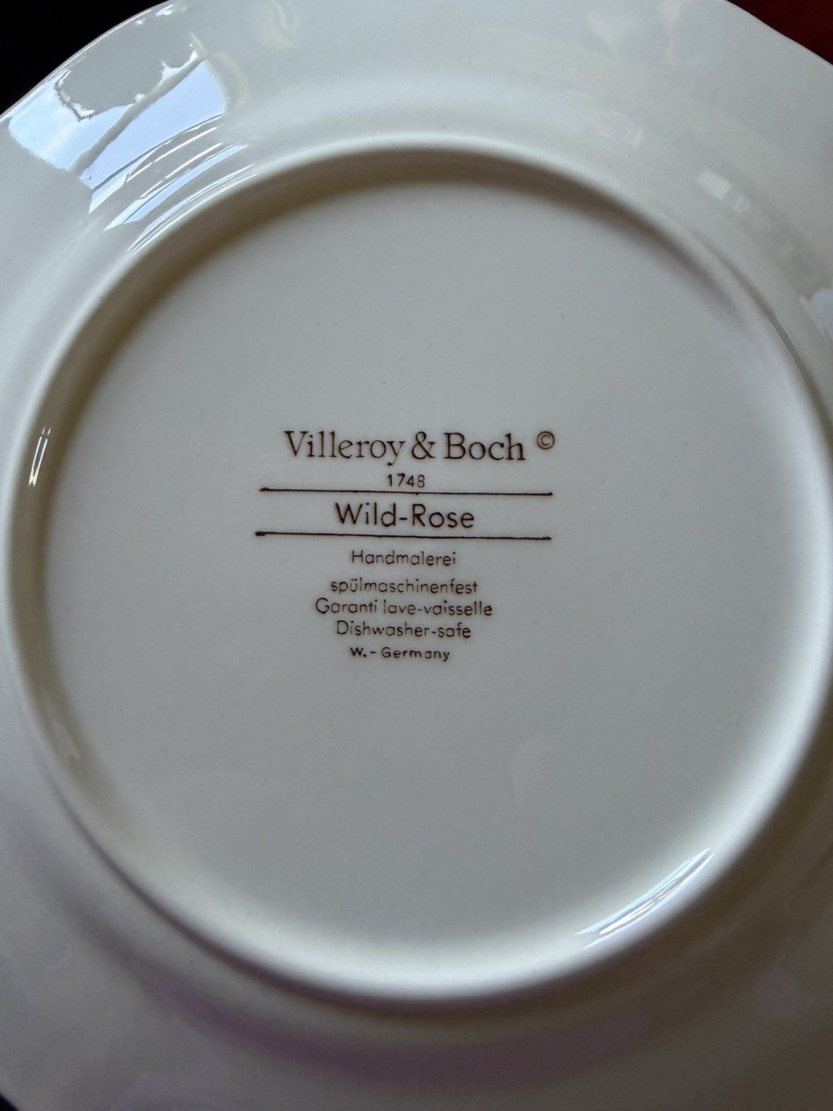 Villeroy & Boch Wild Rose Salad Plate