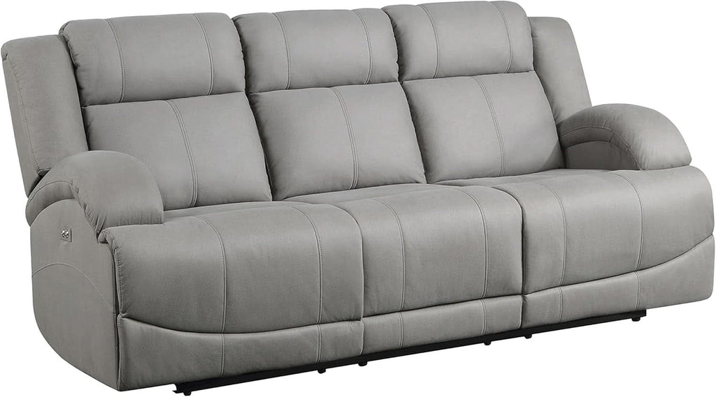 Landwood 3 Piece Power Reclining Living Room Set Gray