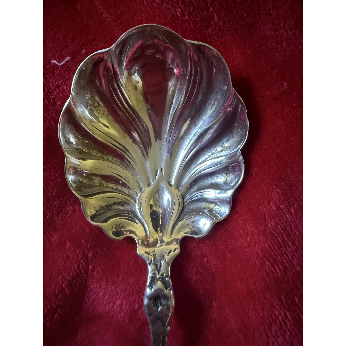 Detail of the spoon bowl