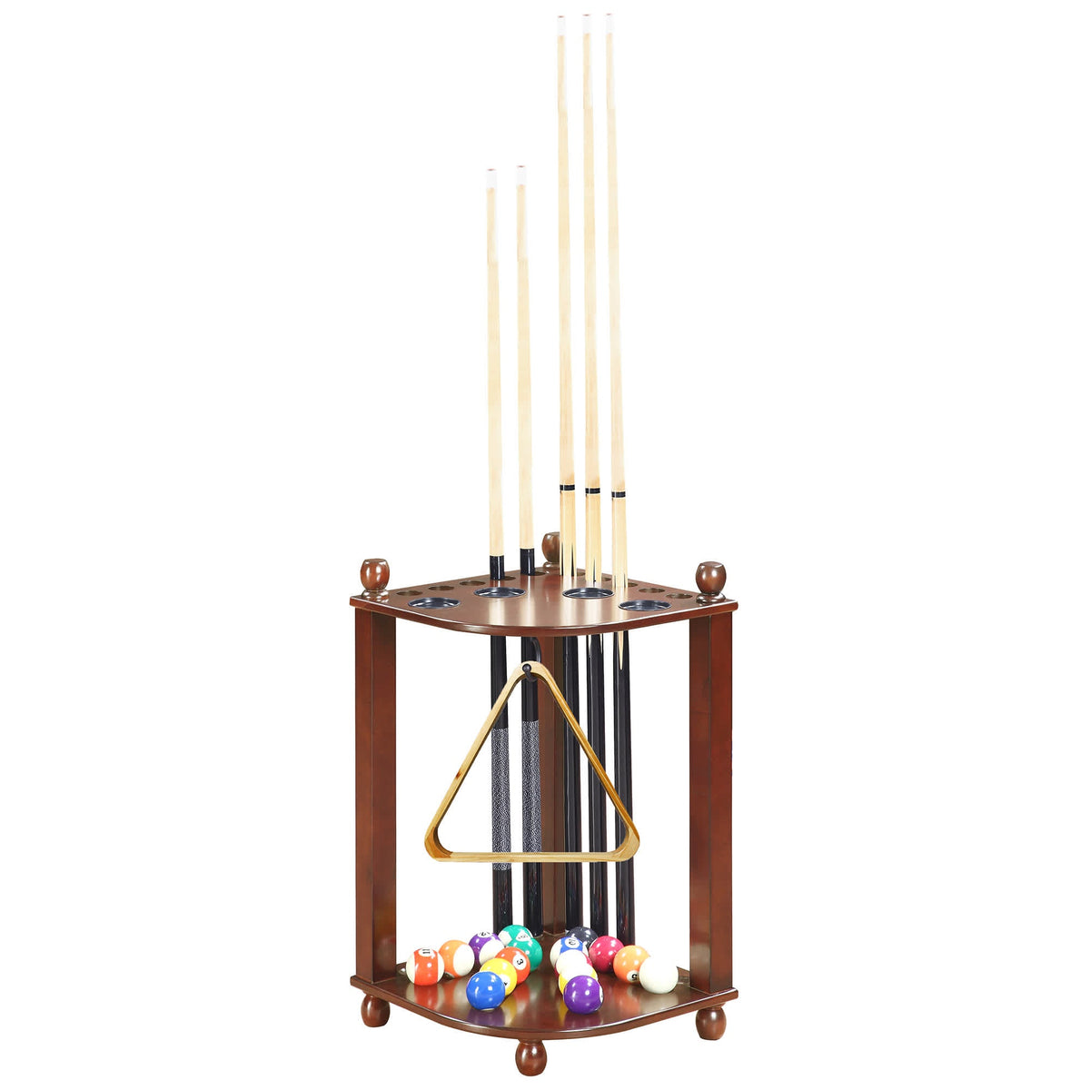 Regent 28-in Corner Floor Billiard Cue Rack
