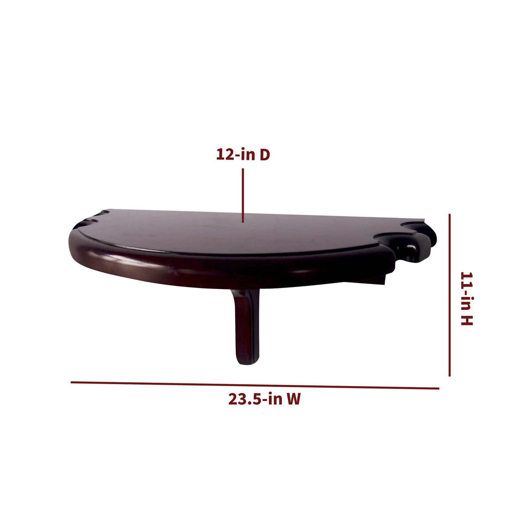 Premium Half Moon Wall Shelf