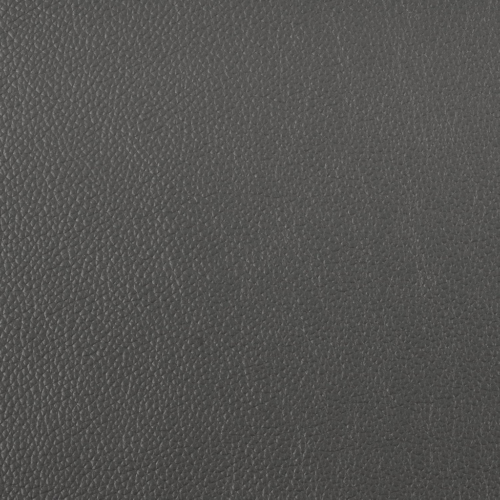 Top Grain Leather Two Piece Living Room Sofa Set Dark Gray