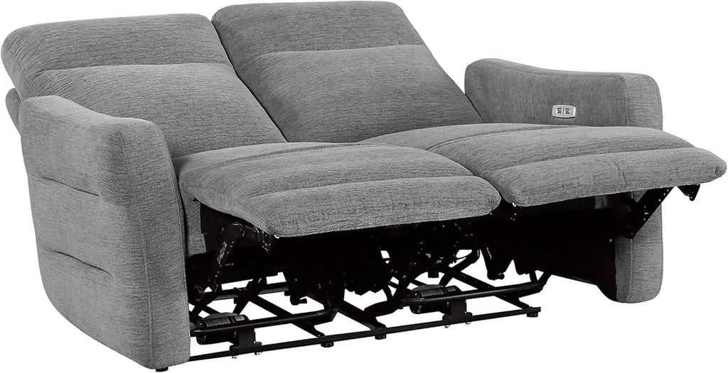 Rainwood Wallhugger Power Reclining 3 Piece Dove Gray