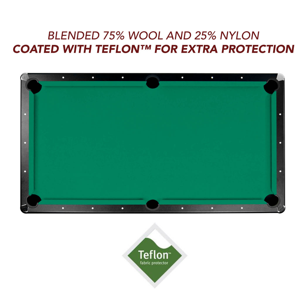 Saturn II Billiard Cloth Pool Table Felt - 7-ft