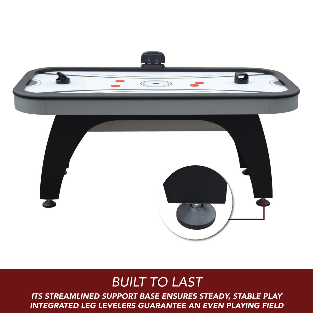 Silverstreak 72-in Air Hockey Table with LED Scoring