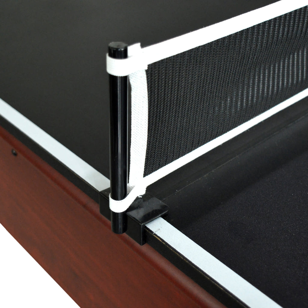 Bristol 7-ft Pool Table with Table Tennis Top - Dark Cherry with Black Felt