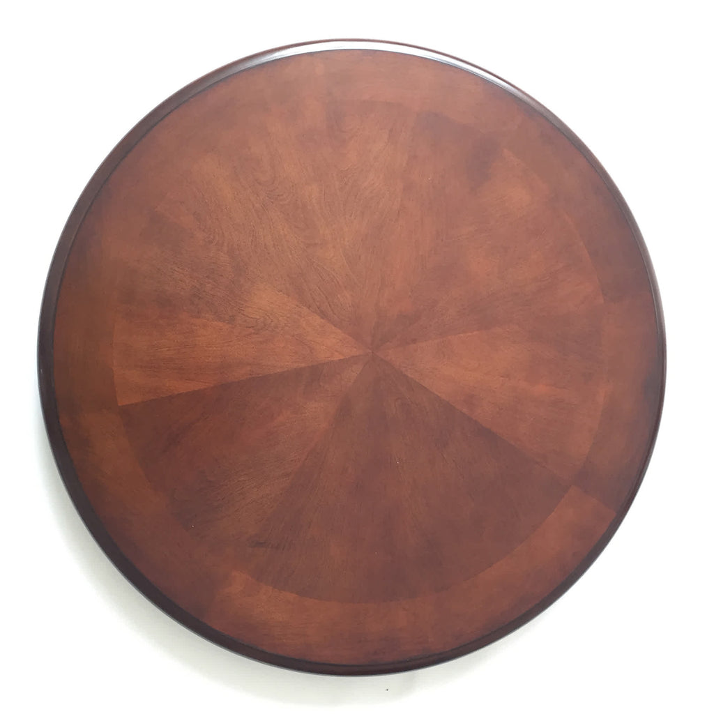 Bridgeport 48-in Poker Table and Dining Top with 4 Arm Chairs - Walnut Finish