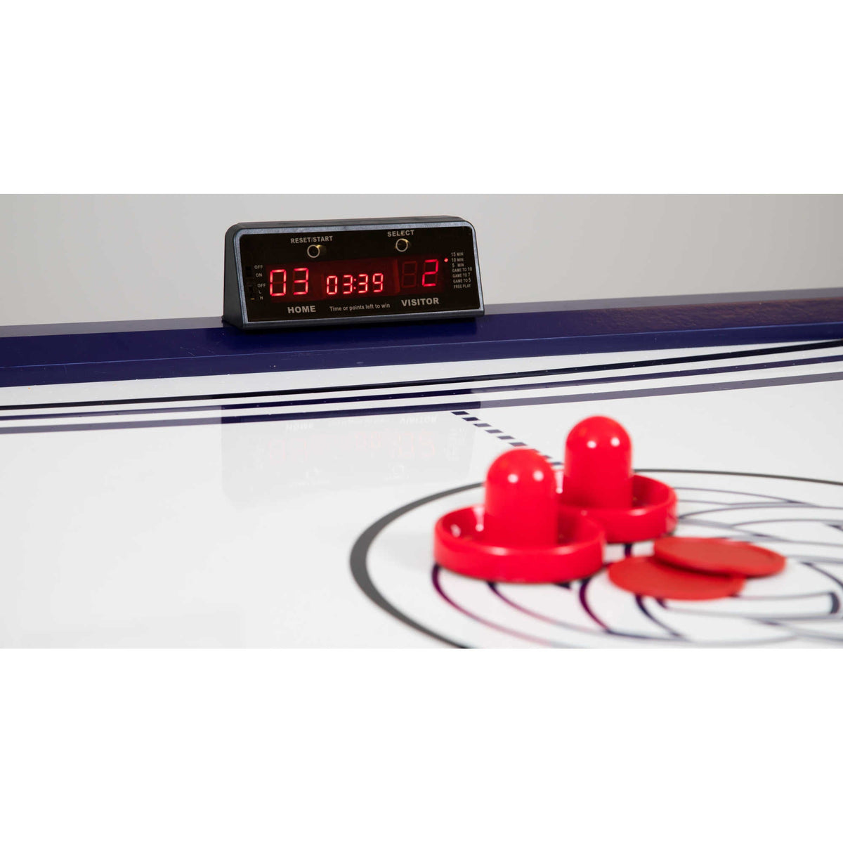 Phantom 90-in Air Hockey Table with LED Scoring and Sound