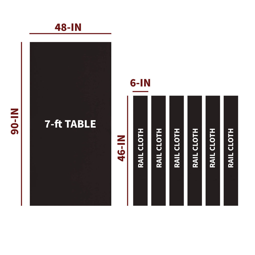 Saturn II Billiard Cloth Pool Table Felt - 7-ft