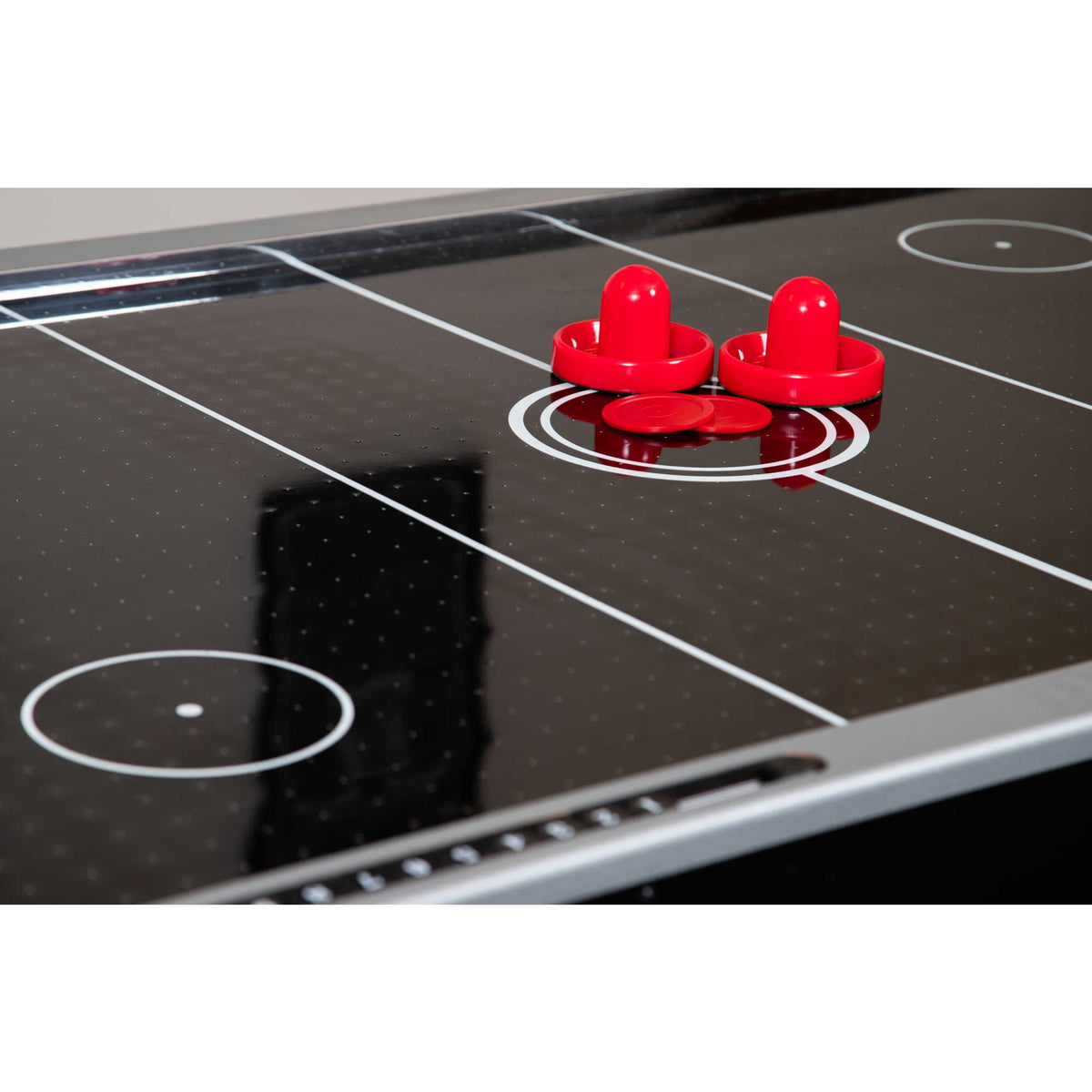 Triple Threat 6-ft Air Hockey 3-in-1 Rotating Multi-Game Table and Cabinet