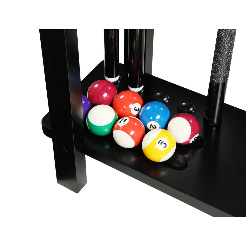 Classic Floor Billiard Pool Cue Rack