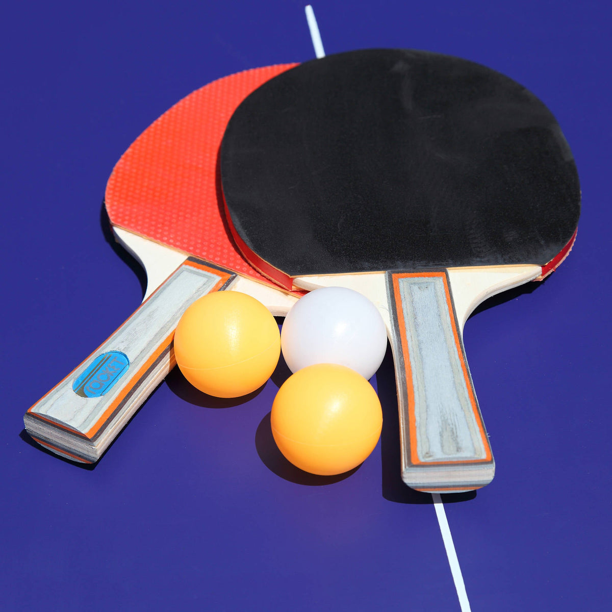 Crossover 5-ft Midsize 12mm Table Tennis Table - Portable - Blue