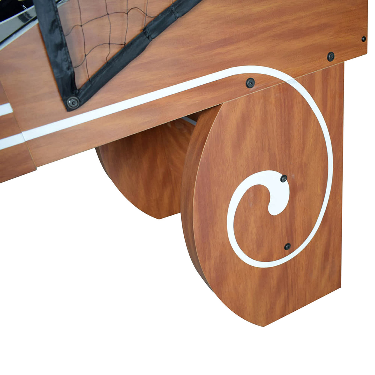 Boardwalk 8-ft Roll Hop and Score Arcade Game Table with LED Scoring