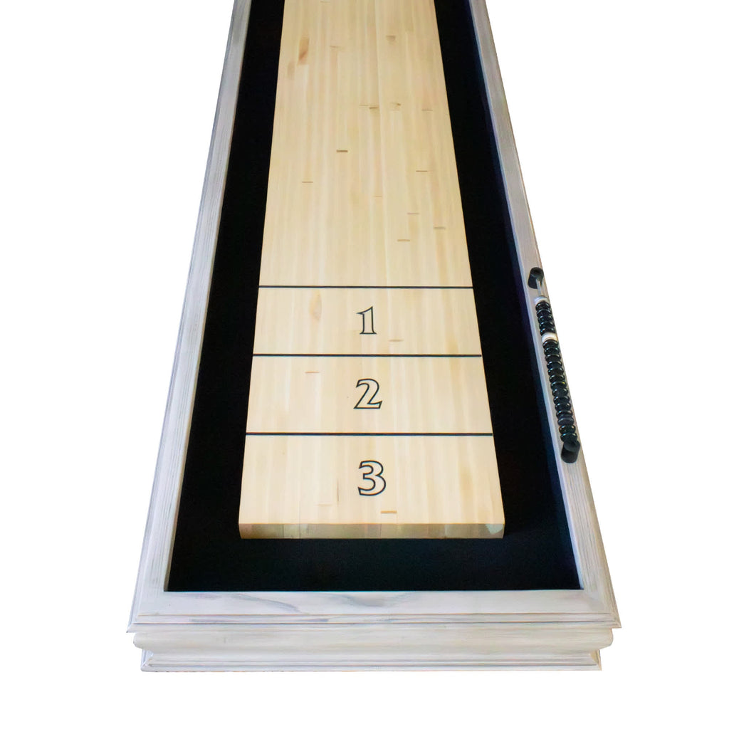 Montecito 12-ft Shuffleboard Table - Driftwood Finish