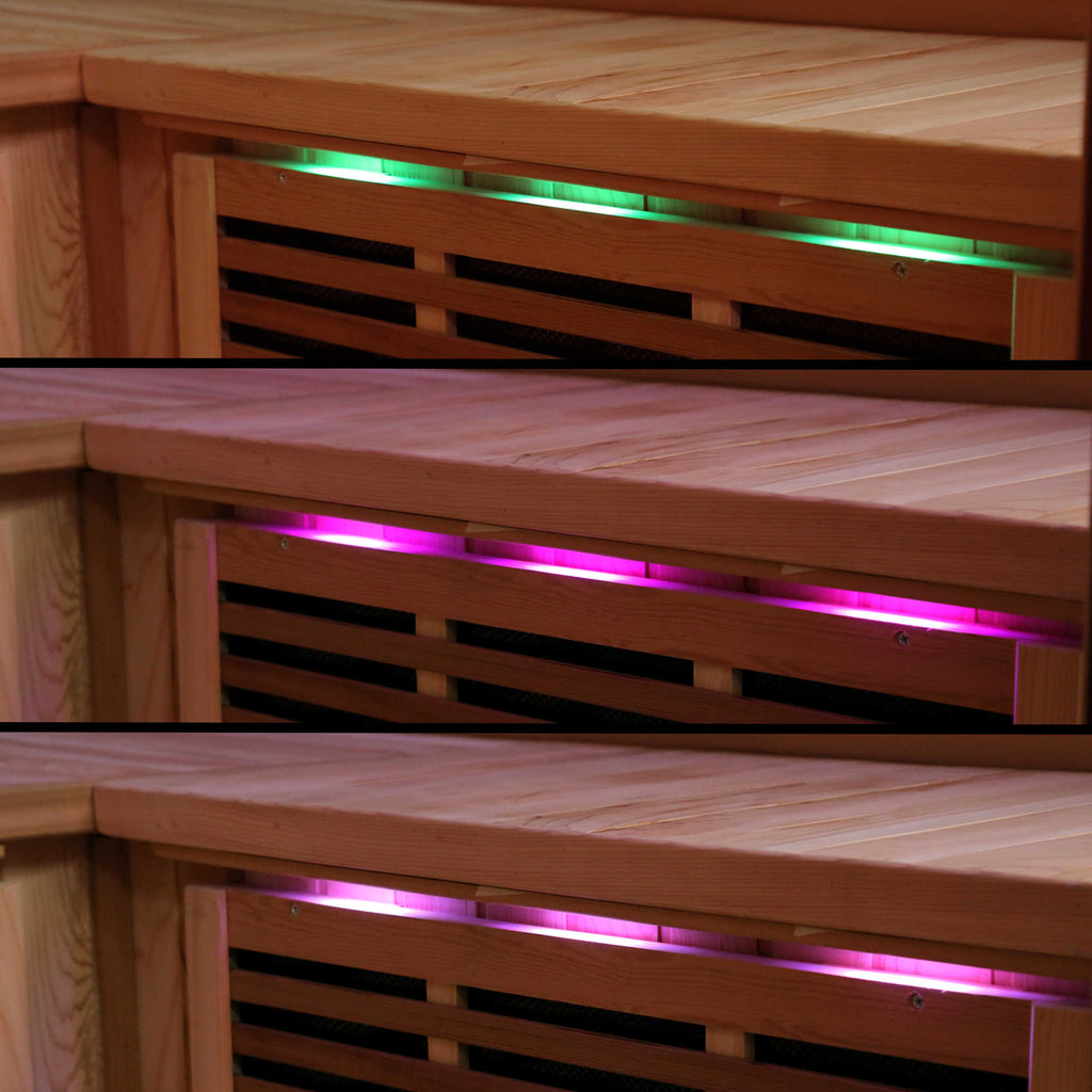 Cedar Elite 4-5 Person Premium Sauna w/ 9 Carbon Heaters