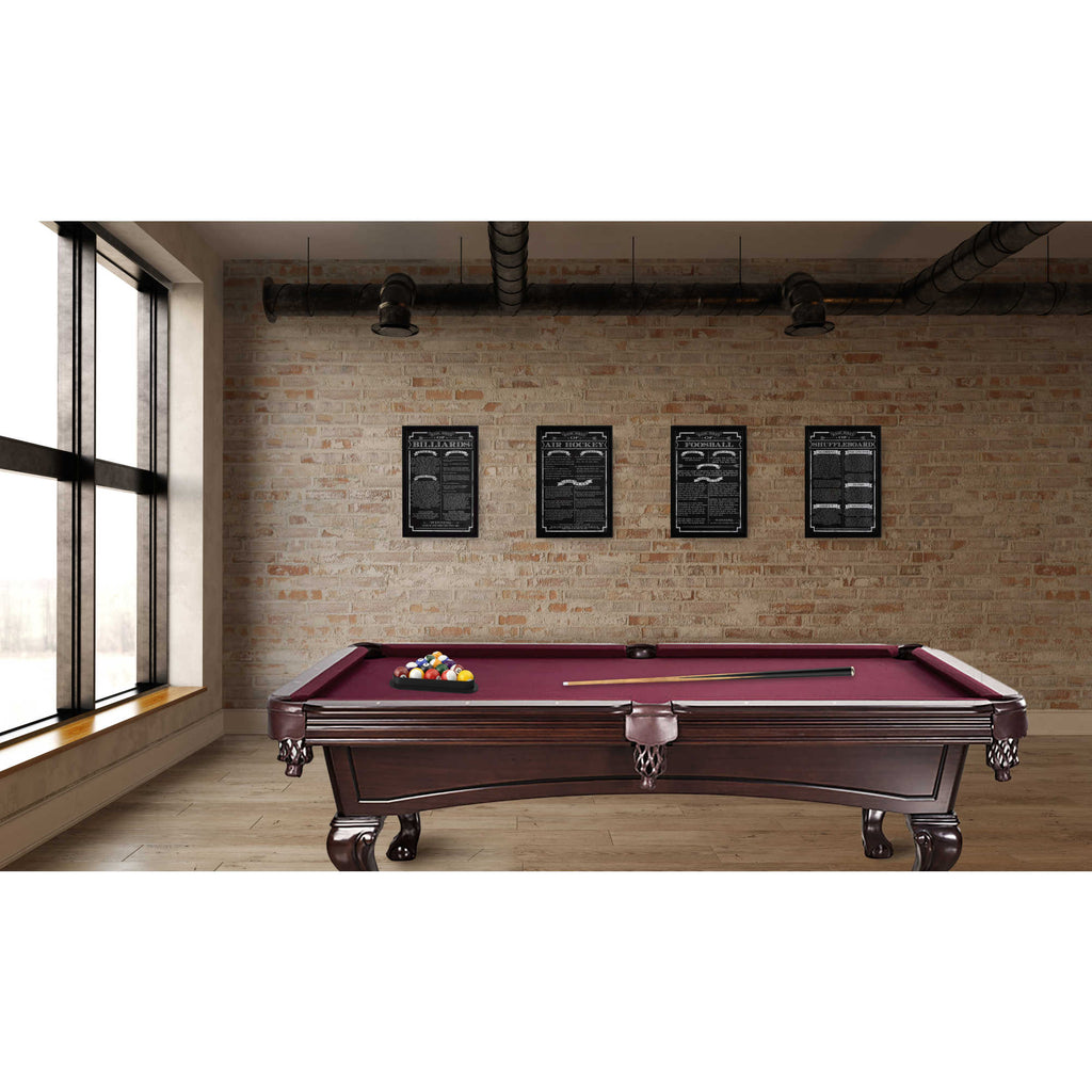 Game Rules Wall Art