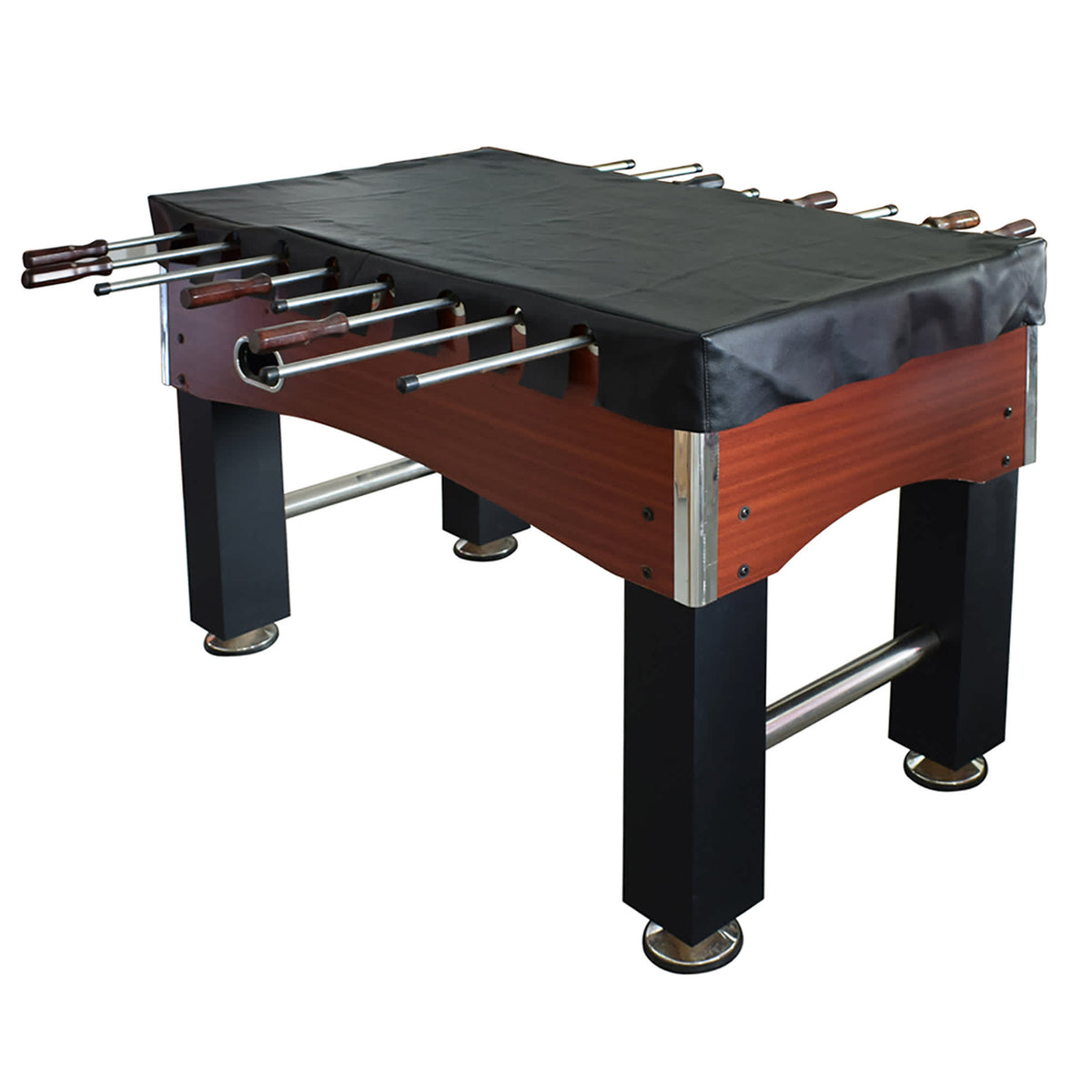56-in Foosball Table Cover - Fitted - Black