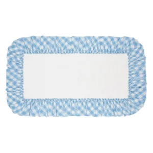 Annie Buffalo Blue Check Bathmat 27x48 - Image 4